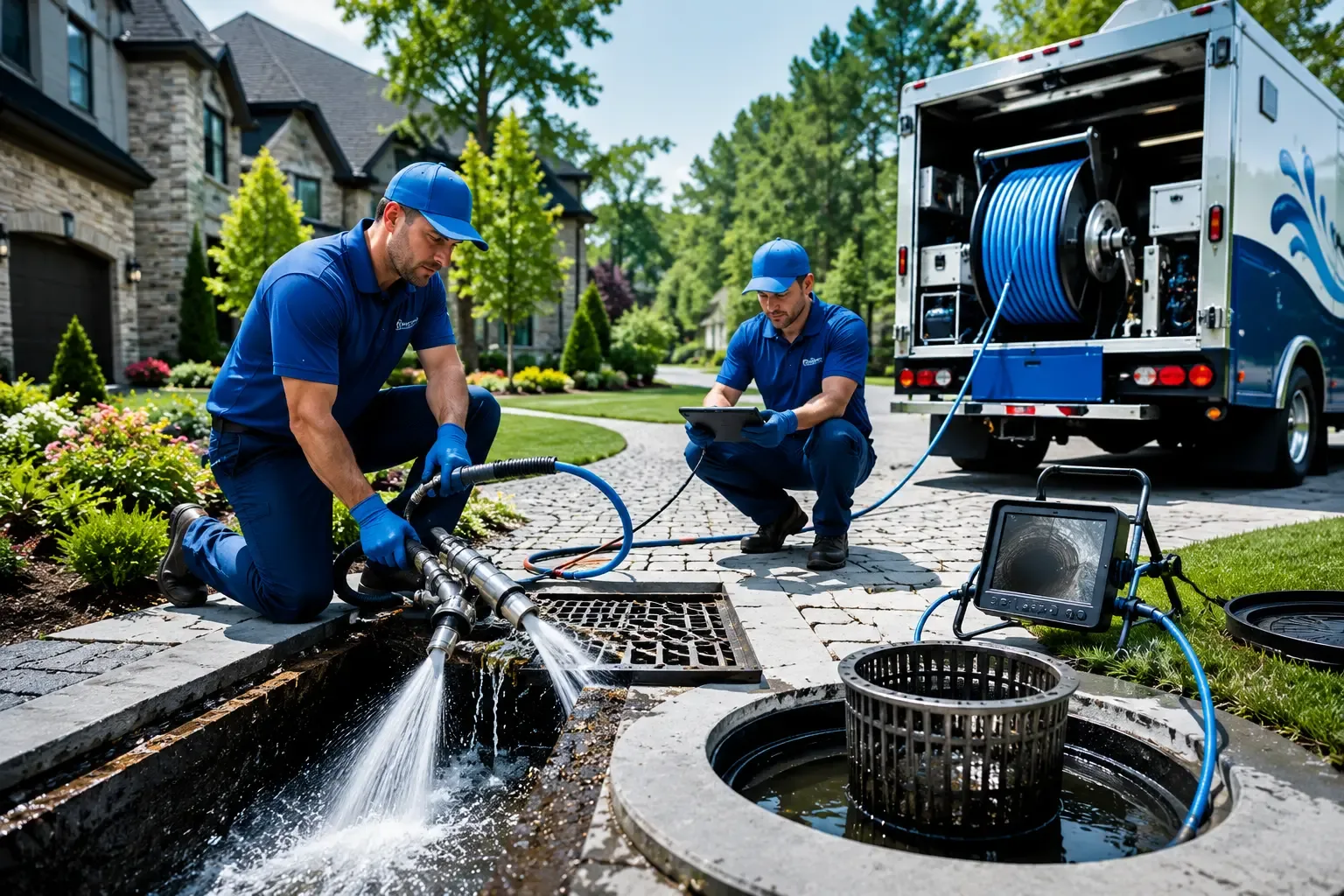 Local outdoor drain cleaning professionals in Kingston, MA